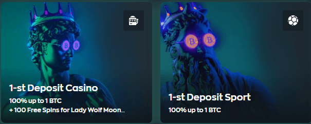 Vave Casino 1st Deposit Bonuses